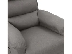 Poltrona* Poltrona Confortável | Poltrona reclinável elétrica tecido -claro SHL801806 Cinzento