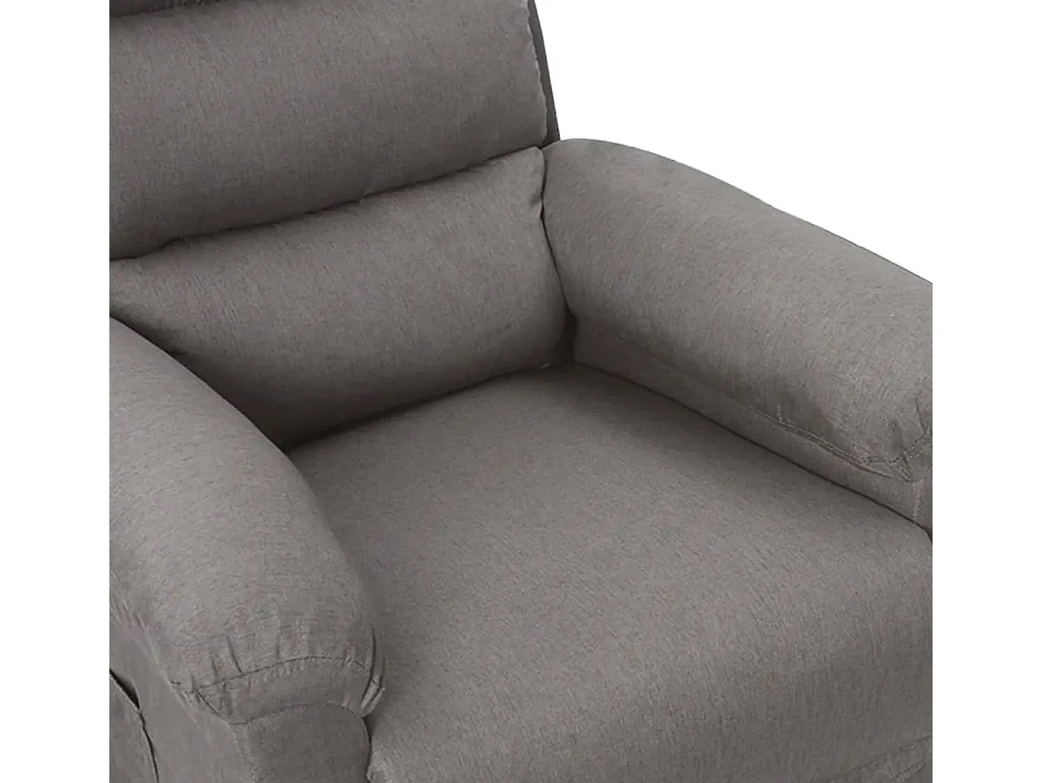 Poltrona* Poltrona Confortável | Poltrona reclinável elétrica tecido -claro SHL801806 Cinzento