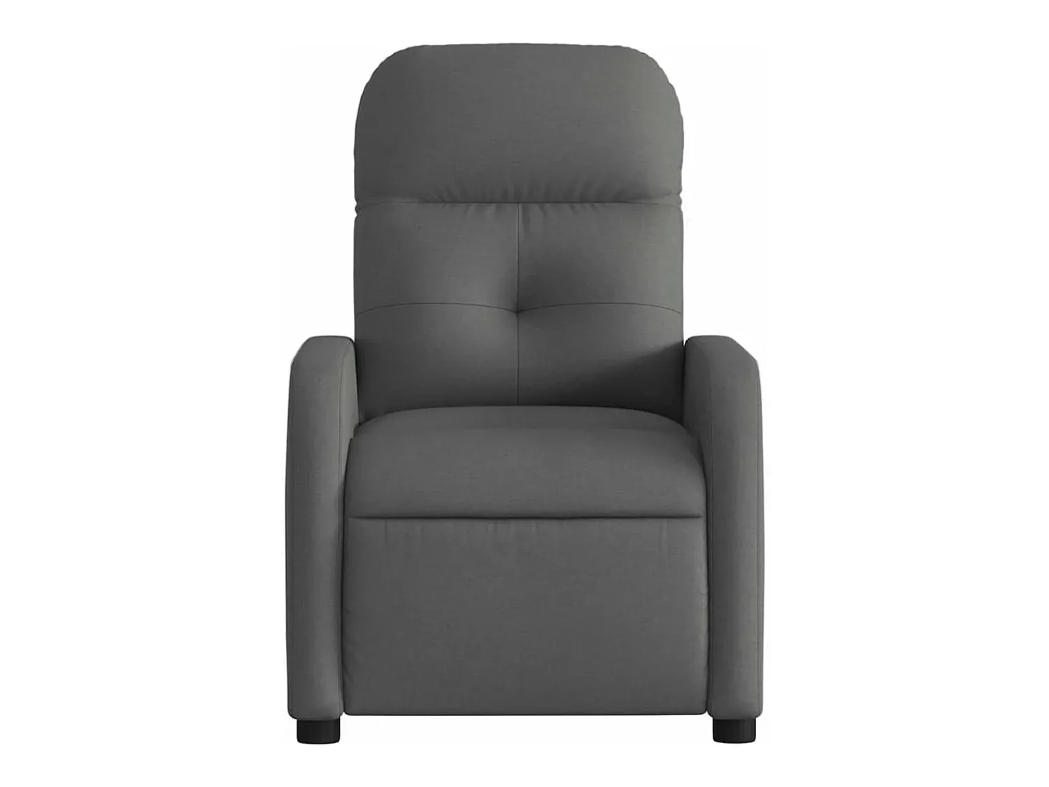 Clearance Poltrona Confortável | Poltrona reclinável elétrica tecido cinzento-escuro SHL636062 Cinza antracite