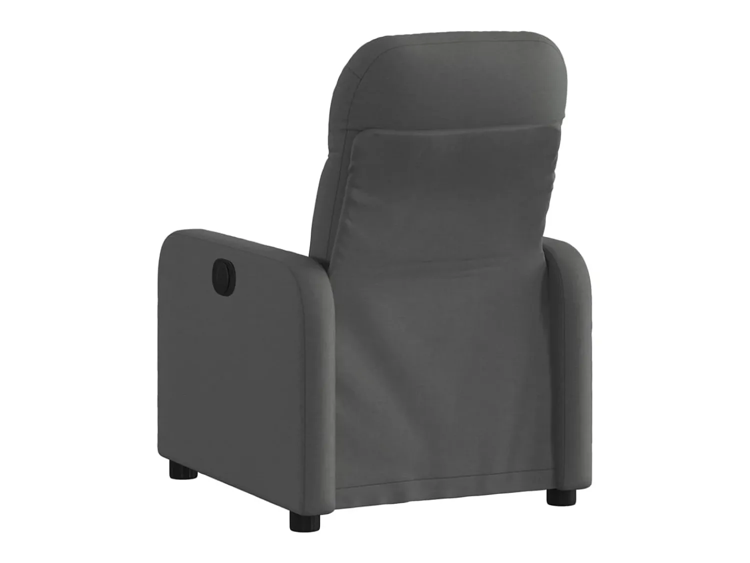 Clearance Poltrona Confortável | Poltrona reclinável elétrica tecido cinzento-escuro SHL636062 Cinza antracite