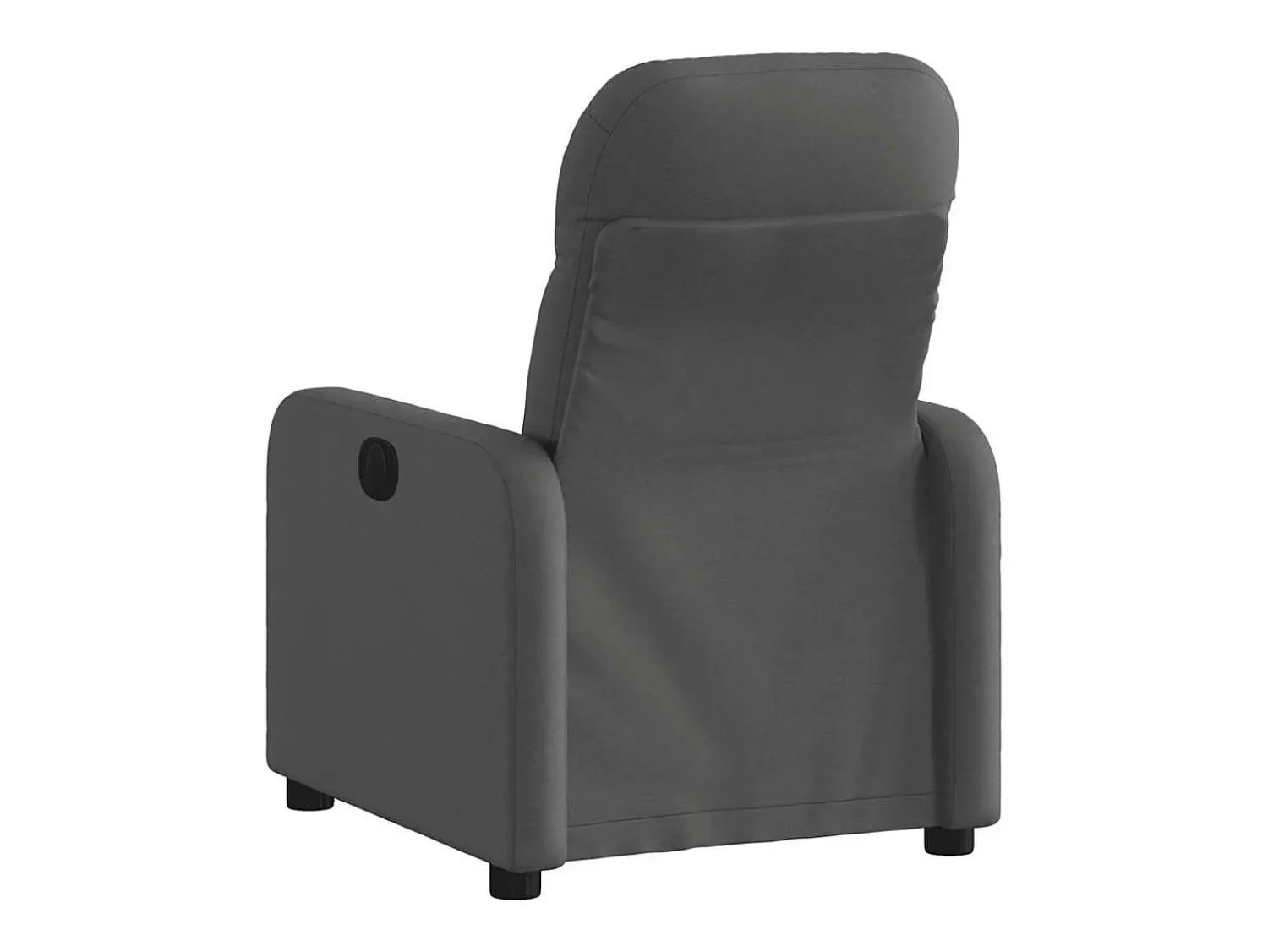 Clearance Poltrona Confortável | Poltrona reclinável elétrica tecido cinzento-escuro SHL636062 Cinza antracite