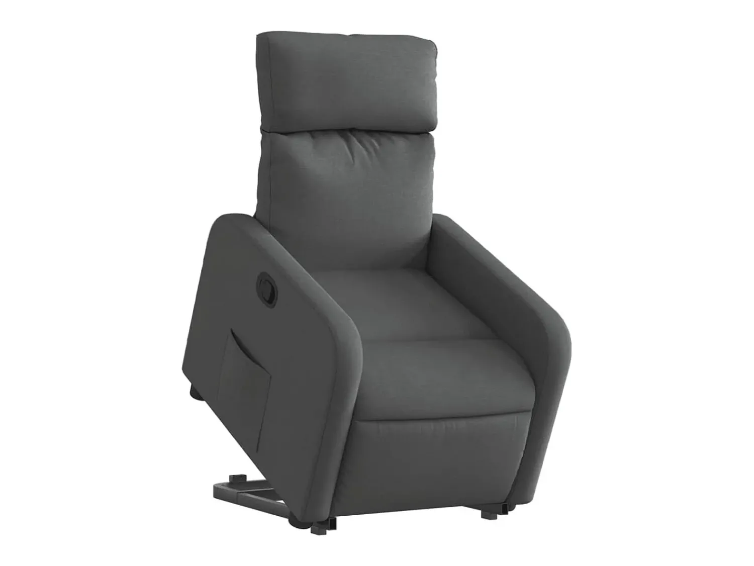 Poltrona Confortável | Poltrona reclinável elevatória tecido cinzento-escuro SHL829170^ Poltrona
