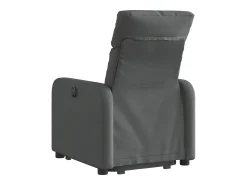 Poltrona Confortável | Poltrona reclinável elevatória tecido cinzento-escuro SHL829170^ Poltrona