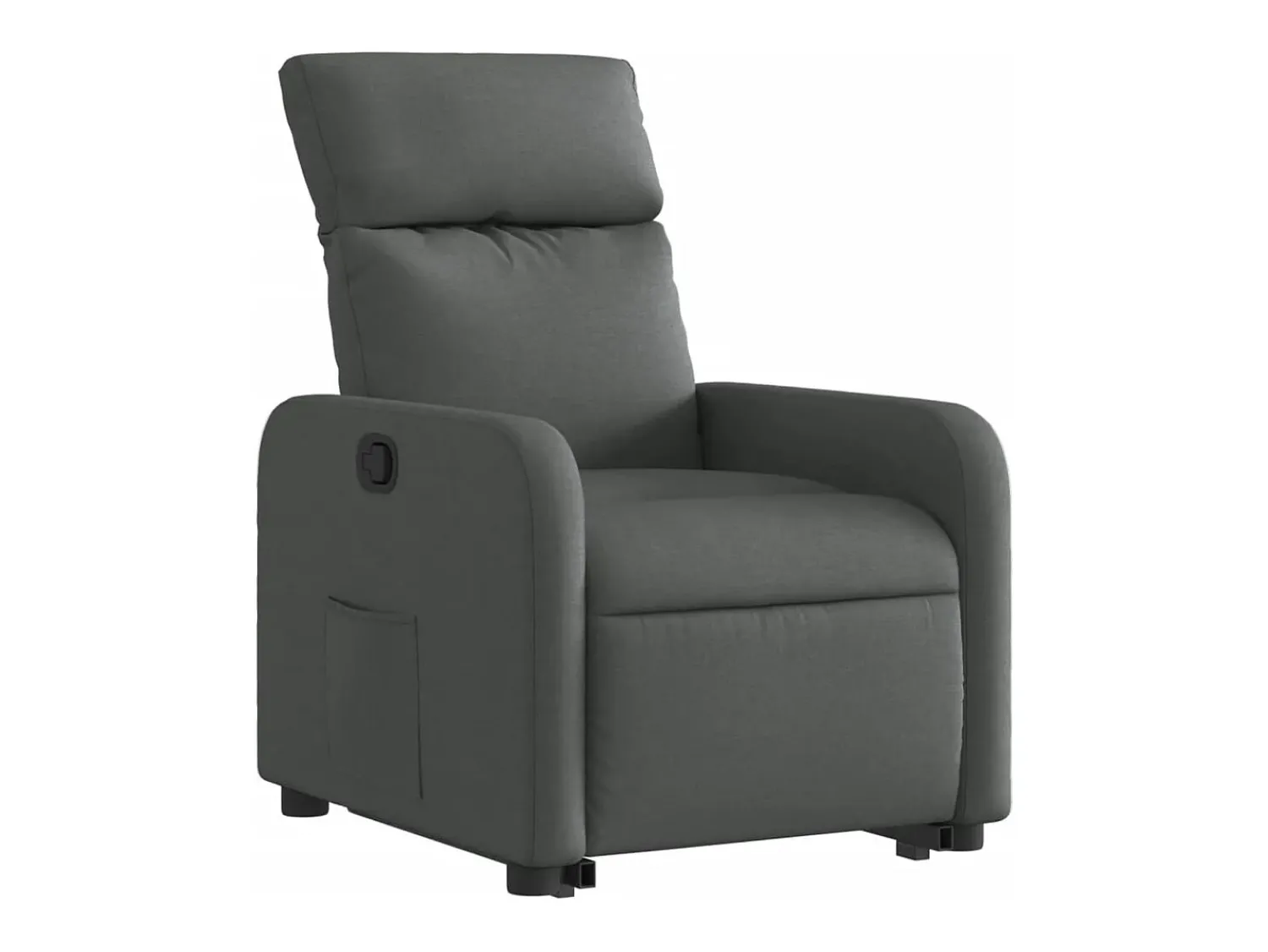 Poltrona Confortável | Poltrona reclinável elevatória tecido cinzento-escuro SHL829170^ Poltrona