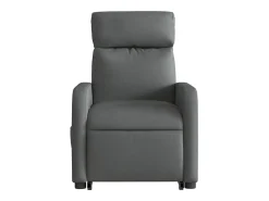 Poltrona Confortável | Poltrona reclinável elevatória tecido cinzento-escuro SHL829170^ Poltrona