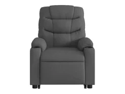 Poltrona| Poltrona Confortável | Poltrona reclinável elevatória tecido cinzento-escuro SHL208032 Cinza antracite