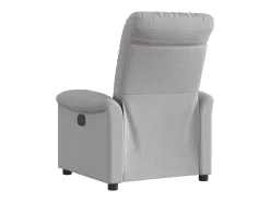 Poltrona| Poltrona Confortável | Poltrona reclinável elétrica tecido -nublado SHL648259 Cinzento