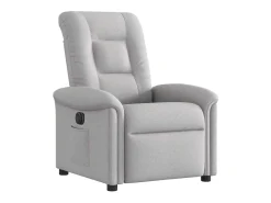 Poltrona| Poltrona Confortável | Poltrona reclinável elétrica tecido -nublado SHL648259 Cinzento