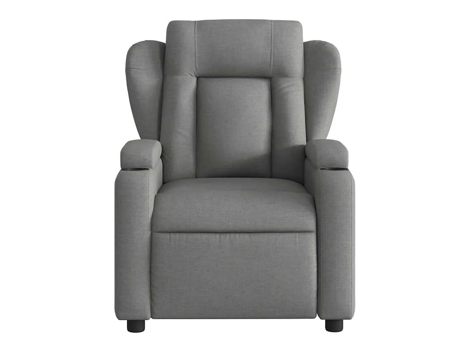 Poltrona* Poltrona Confortável | Poltrona reclinável elétrica tecido cinzento-escuro SHL492003 Cinza antracite