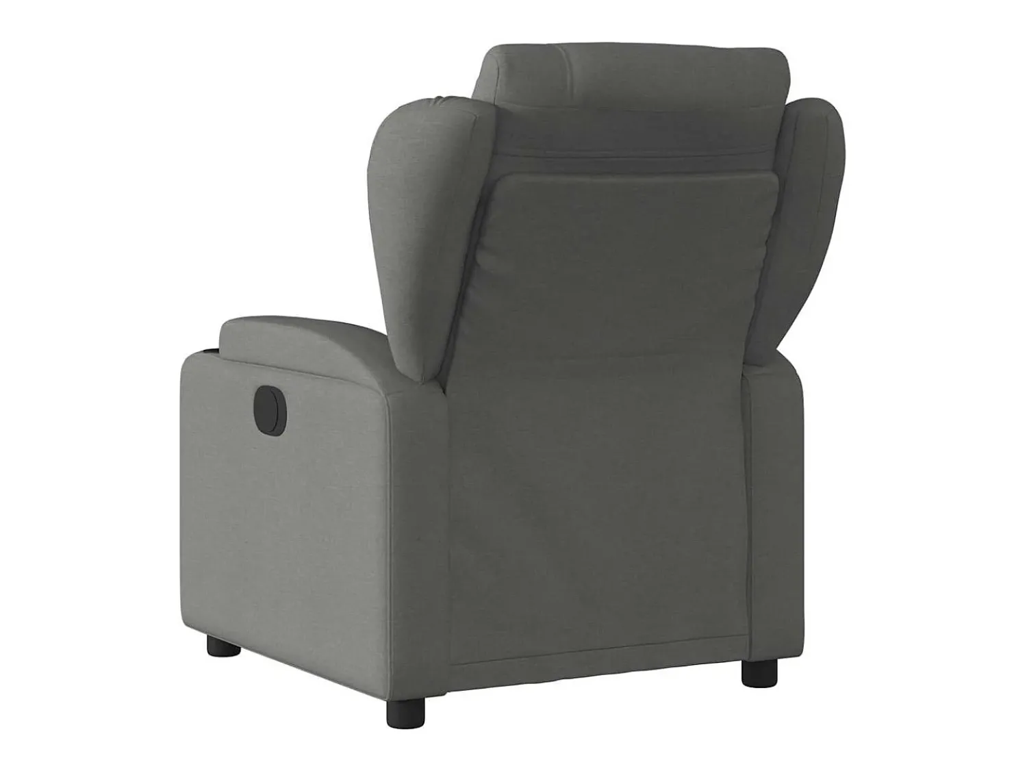 Poltrona* Poltrona Confortável | Poltrona reclinável elétrica tecido cinzento-escuro SHL492003 Cinza antracite