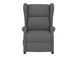 Poltrona| Poltrona Confortável | Poltrona reclinável elétrica tecido cinza-escuro SHL343372 Cinza antracite