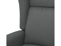 Poltrona| Poltrona Confortável | Poltrona reclinável elétrica tecido cinza-escuro SHL343372 Cinza antracite