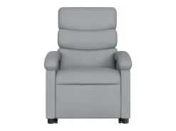 Poltrona Confortável | Poltrona reclinável elevatória tecido -claro SHL492908 Cinzento