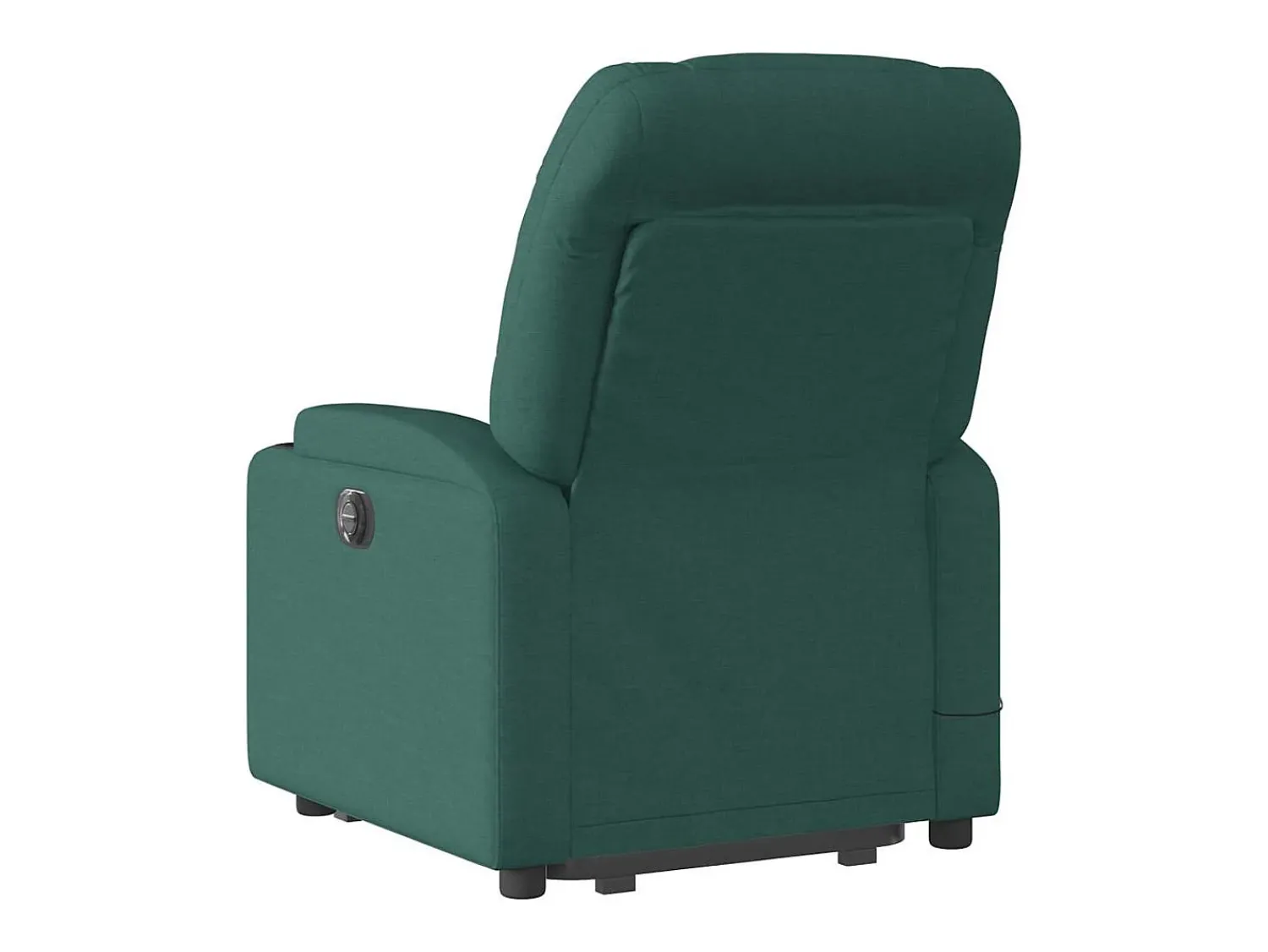 Poltrona| Poltrona Confortável | Poltrona reclinável elevatória de massagens tecido verde-escuro SHL46462 Verde pinho