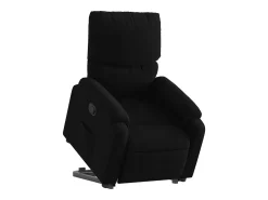 Poltrona* Poltrona Confortável | Poltrona reclinável elevatória tecido SHL117954 Preto