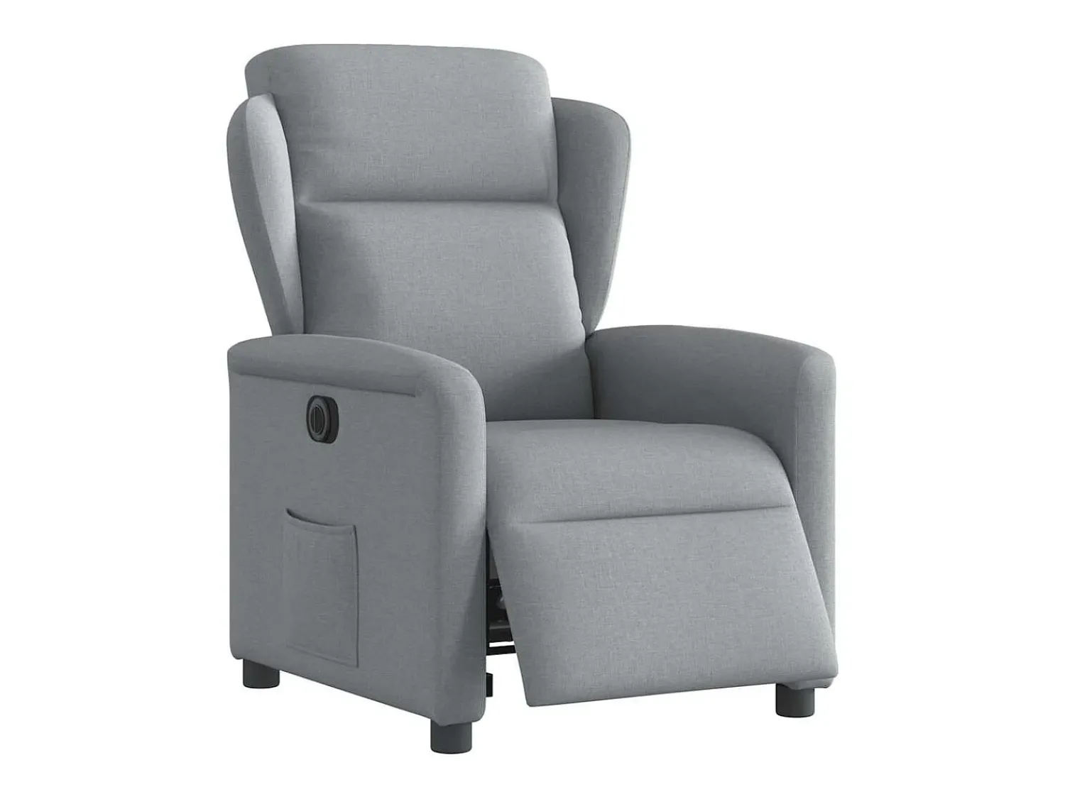 Poltrona| Poltrona Confortável | Poltrona reclinável elétrica tecido -claro SHL975758 Cinzento