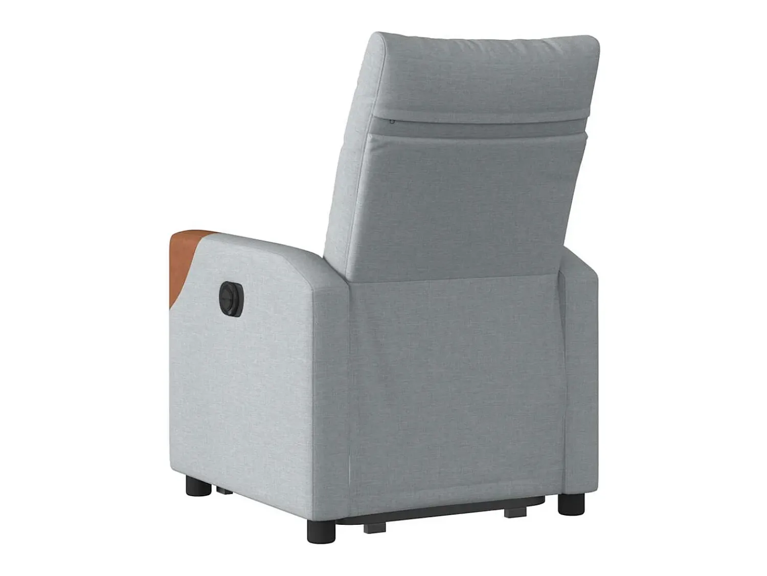 Poltrona| Poltrona Confortável | Poltrona reclinável elevatória tecido -claro SHL681954 Cinzento