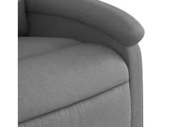 Poltrona Confortável | Poltrona reclinável em tecido cinza escuro SHL941769^ Poltrona