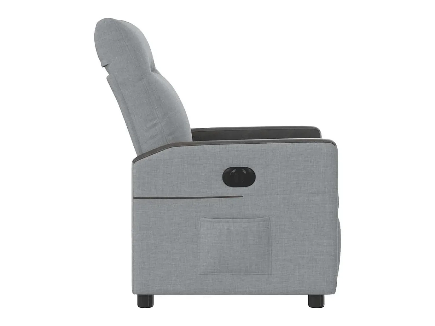 Poltrona Confortável | Poltrona reclinável elétrica tecido -claro SHL528973^ Poltrona