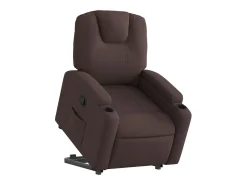 Poltrona Confortável | Poltrona reclinável elevatória tecido -escuro SHL421303^ Poltrona