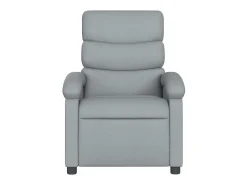 Poltrona| Poltrona Confortável | Poltrona reclinável elétrica tecido -claro SHL587418 Cinzento