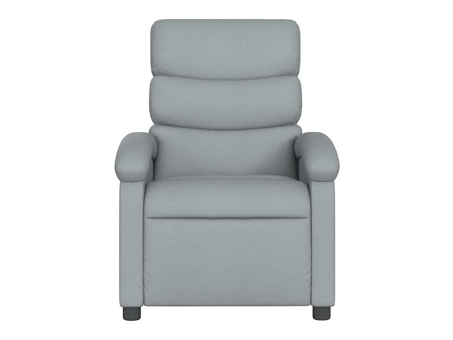 Poltrona| Poltrona Confortável | Poltrona reclinável elétrica tecido -claro SHL587418 Cinzento