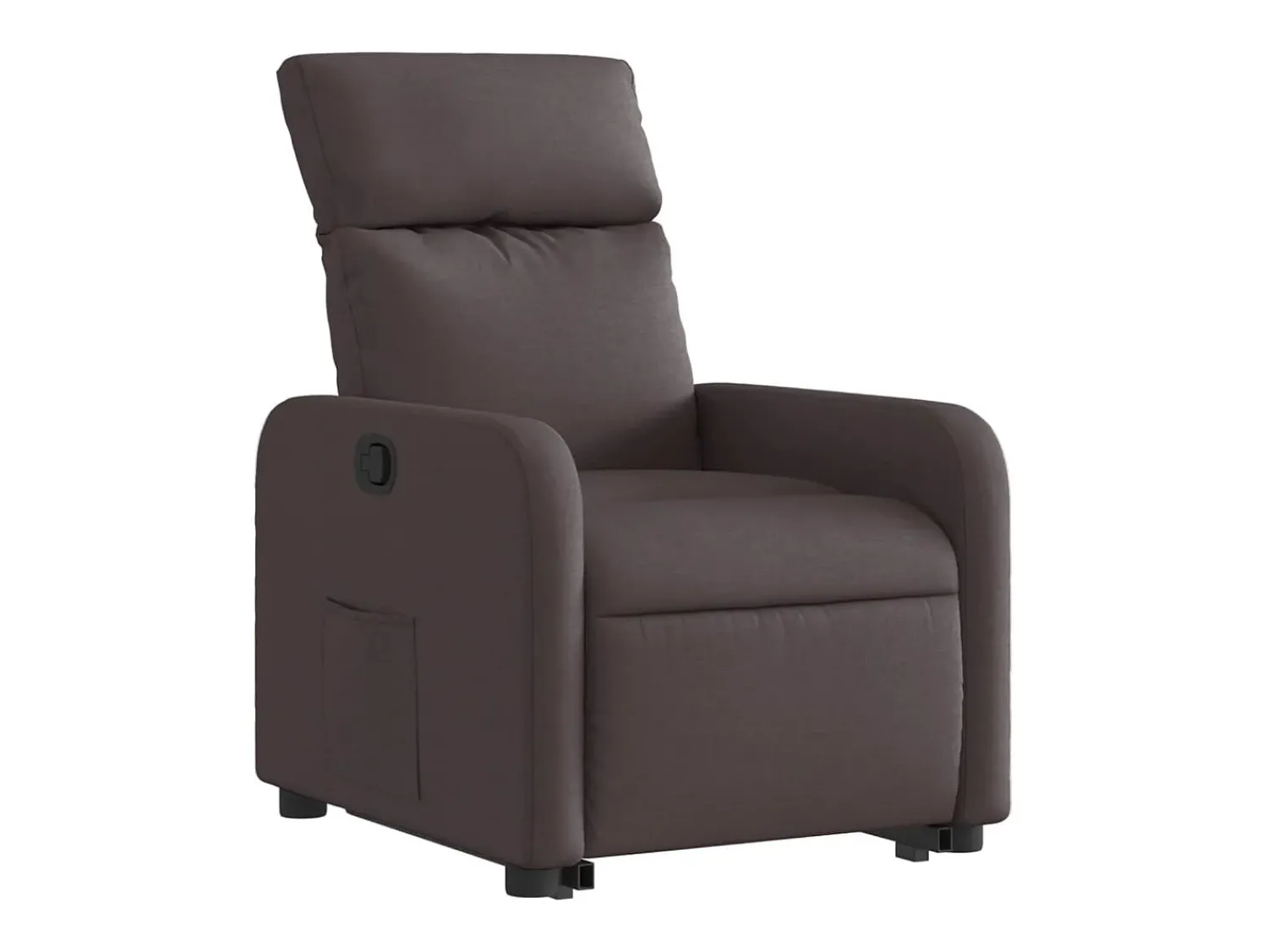 Poltrona* Poltrona Confortável | Poltrona reclinável elevatória tecido -escuro SHL698023 Castanho