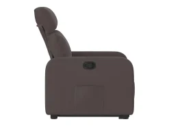 Poltrona* Poltrona Confortável | Poltrona reclinável elevatória tecido -escuro SHL698023 Castanho