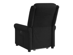Poltrona* Poltrona Confortável | Poltrona reclinável elevatória elétrica tecido SHL744129 Preto