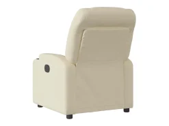 Sale Poltrona Confortável | Poltrona reclinável elétrica tecido cor SHL10323 Creme