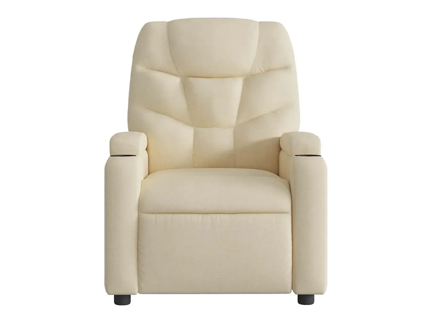 Sale Poltrona Confortável | Poltrona reclinável elétrica tecido cor SHL10323 Creme