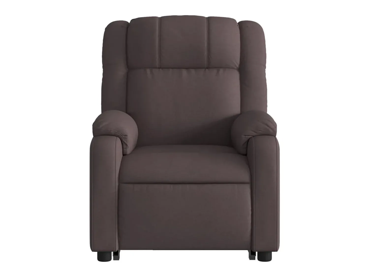 Poltrona| Poltrona Confortável | Poltrona reclinável elevatória tecido -escuro SHL82096 Castanho