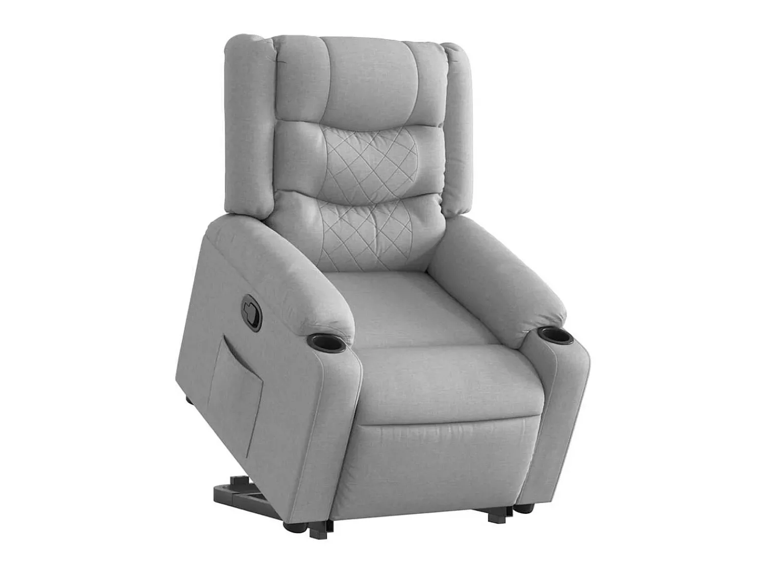 Poltrona Confortável | Poltrona reclinável elevatória tecido -claro SHL350806^ Poltrona