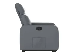 Clearance Poltrona Confortável | Poltrona reclinável elevatória couro artificial SHL570426 Cinzento