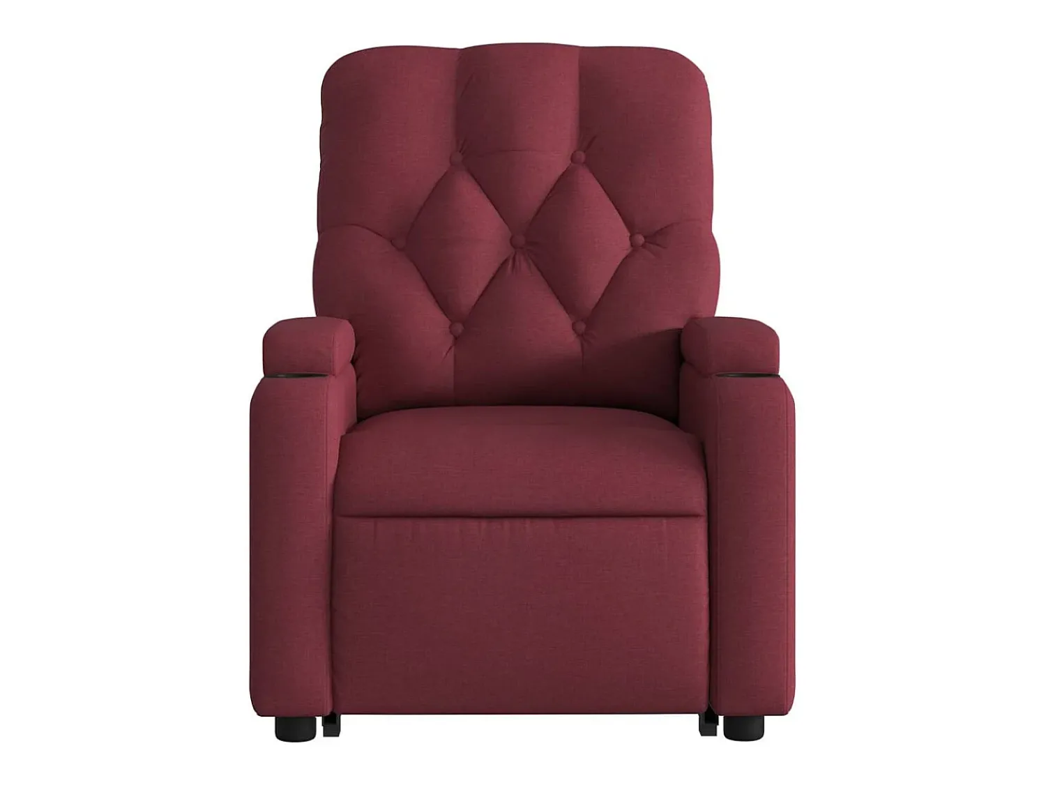 Poltrona* Poltrona Confortável | Poltrona reclinável elevatória tecido tinto SHL158616 Vermelho