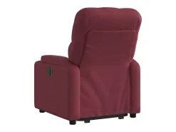 Poltrona* Poltrona Confortável | Poltrona reclinável elevatória tecido tinto SHL158616 Vermelho