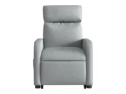 Poltrona| Poltrona Confortável | Poltrona reclinável elevatória tecido -claro SHL280715 Cinzento