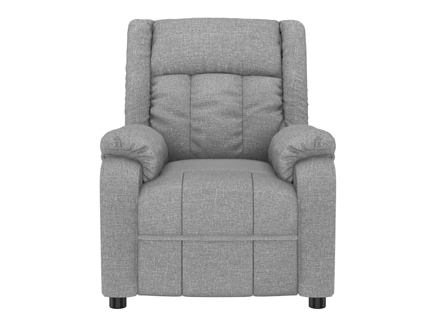 Clearance Poltrona Confortável | Poltrona reclinável elétrica tecido -claro SHL318236 Cinzento