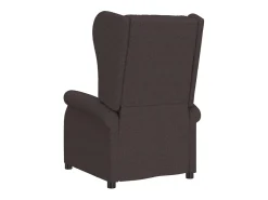 Poltrona| Poltrona Confortável | Poltrona reclinável elétrica tecido -escuro SHL231476 Castanho