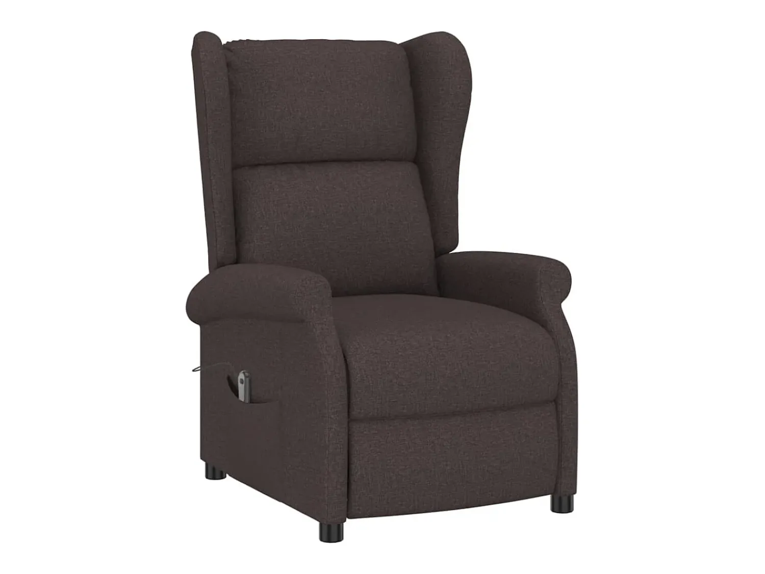 Poltrona| Poltrona Confortável | Poltrona reclinável elétrica tecido -escuro SHL231476 Castanho