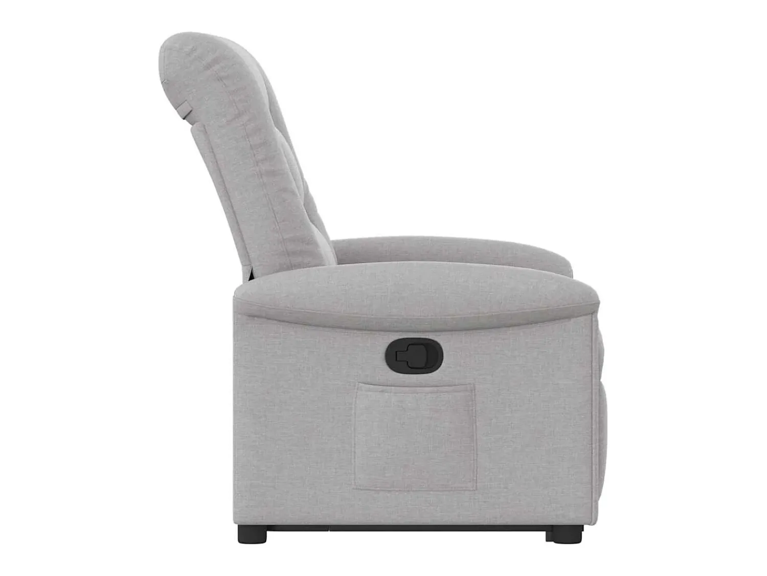 Poltrona| Poltrona Confortável | Poltrona reclinável elevatória tecido -nublado SHL780547 Cinzento