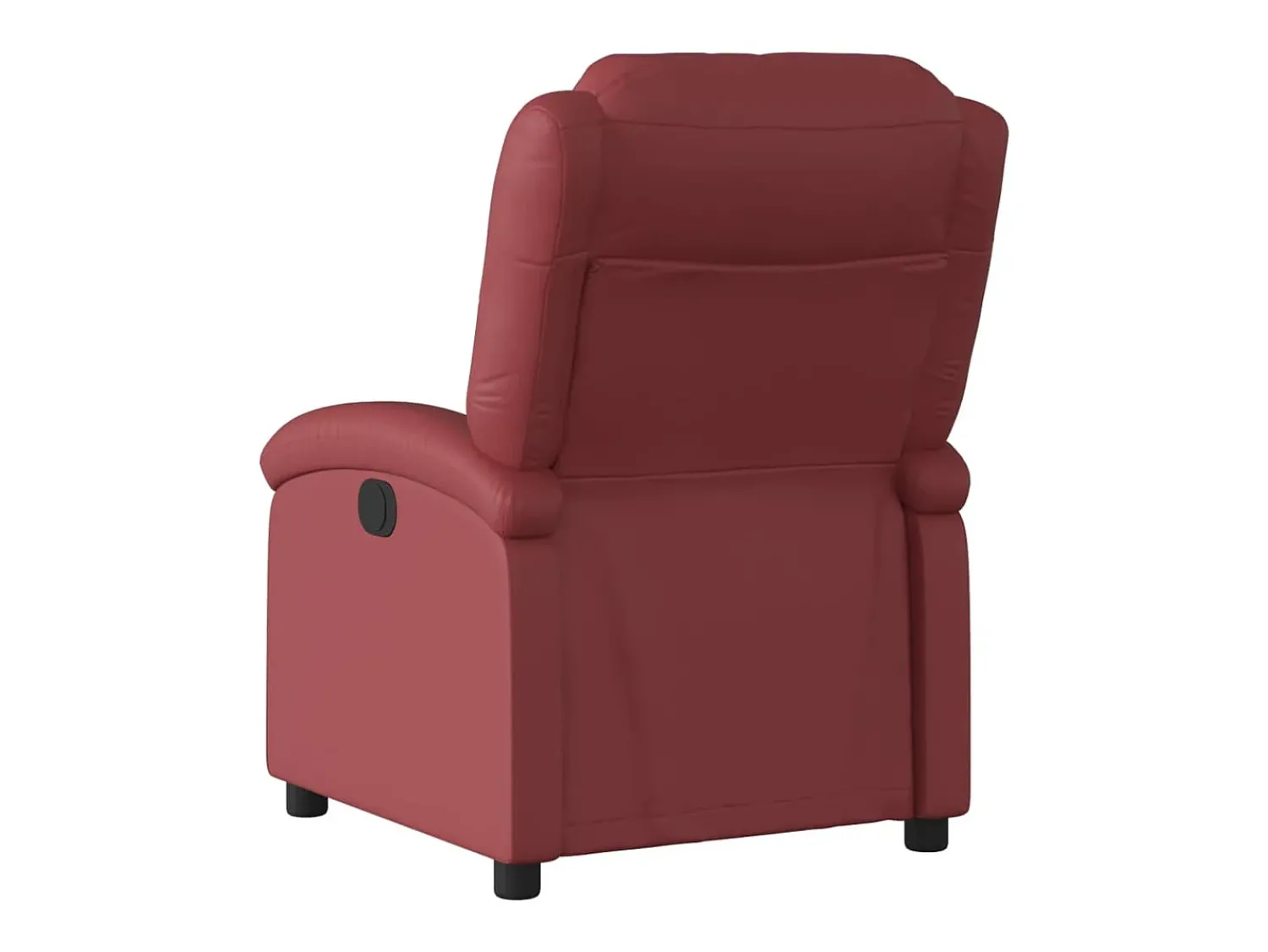 Poltrona Confortável | Poltrona reclinável elétrica couro artificial tinto SHL914856^ Poltrona