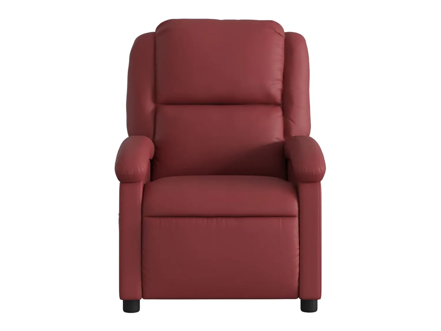 Poltrona Confortável | Poltrona reclinável elétrica couro artificial tinto SHL914856^ Poltrona