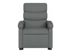 Poltrona* Poltrona Confortável | Poltrona reclinável elevatória elétrica tecido cinzento-escuro SHL822755 Cinza antracite