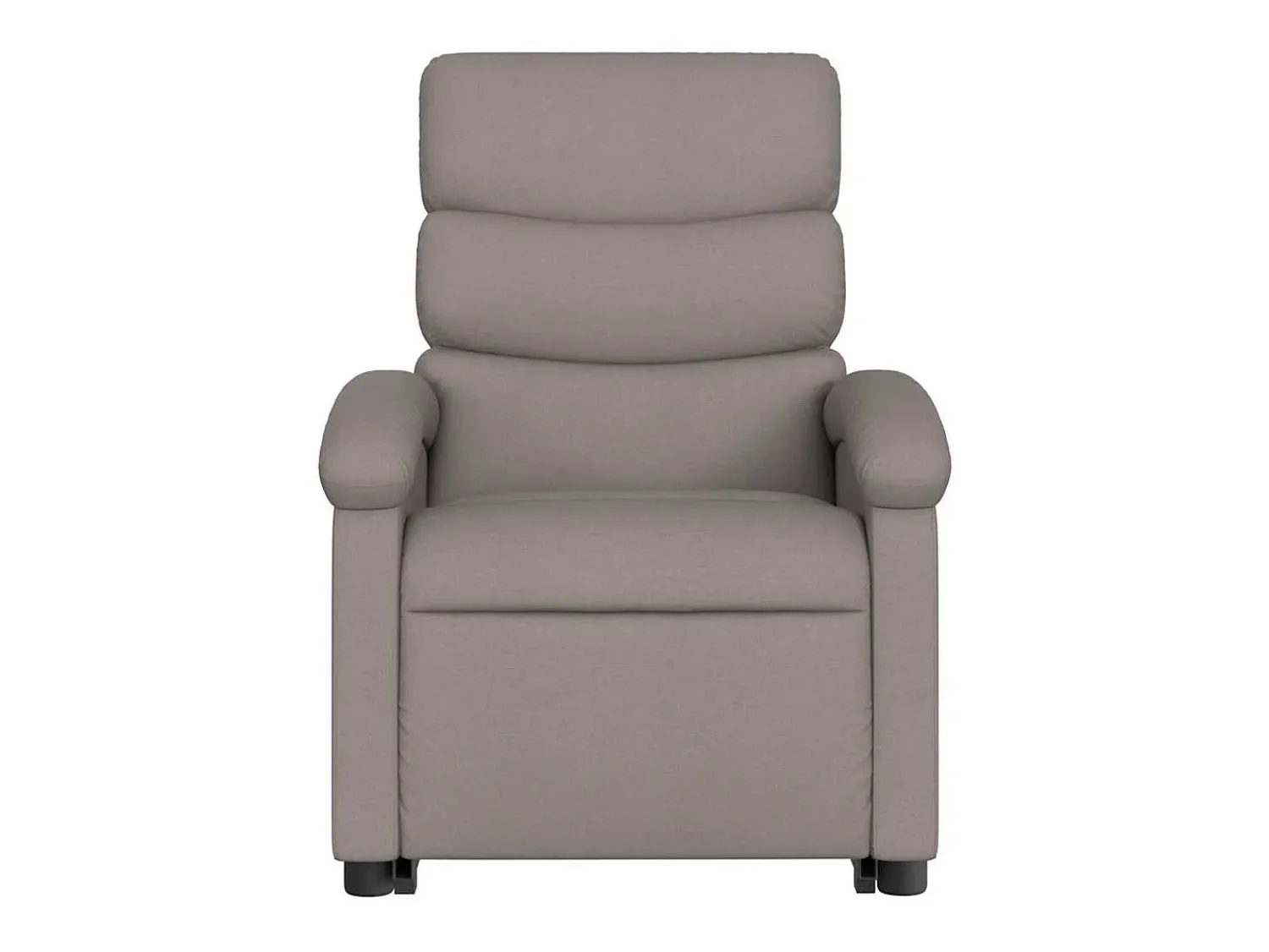 Poltrona* Poltrona Confortável | Poltrona reclinável elevatória tecido cinzento-acastanhado SHL402621 Taupe