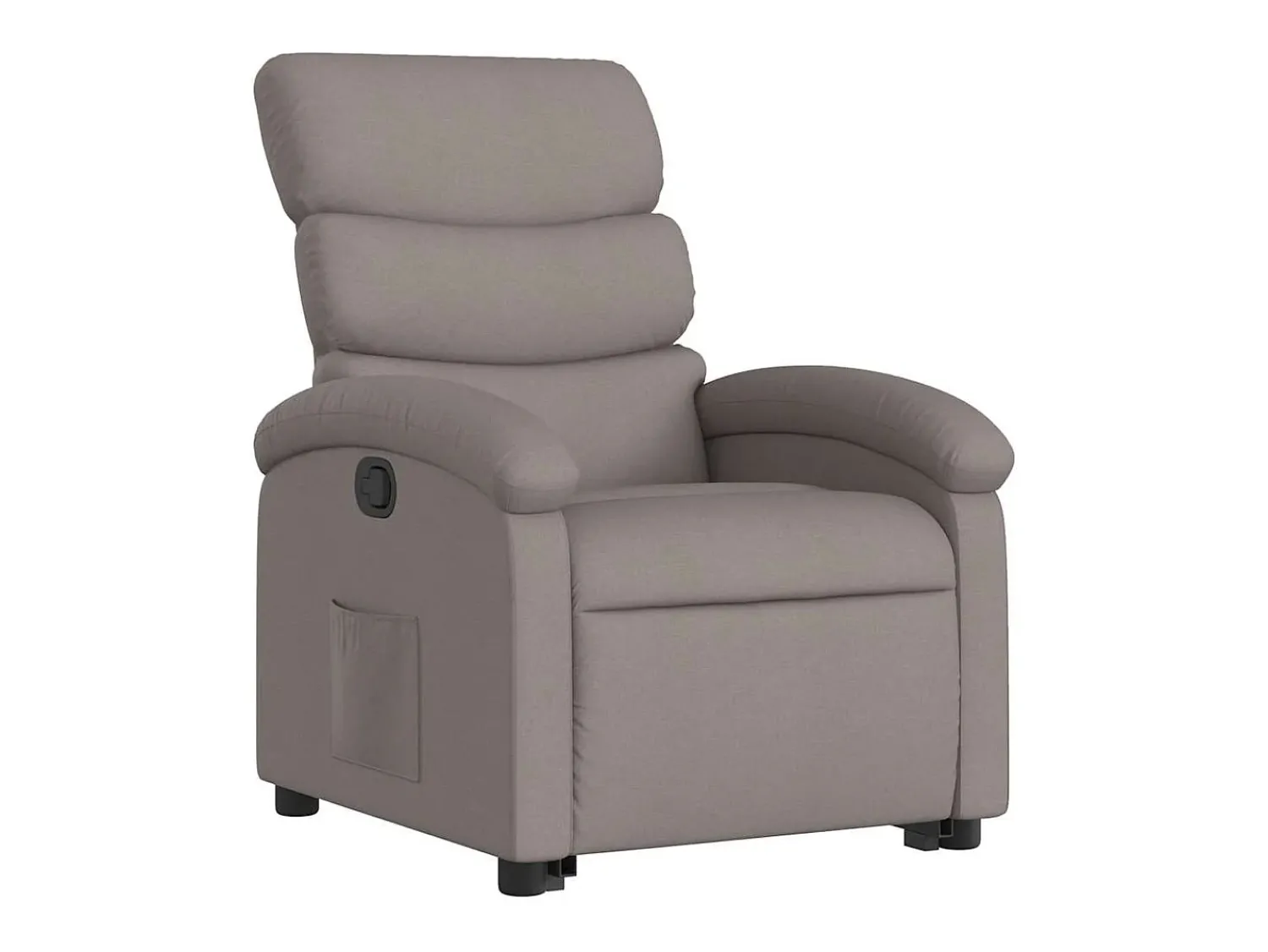 Poltrona* Poltrona Confortável | Poltrona reclinável elevatória tecido cinzento-acastanhado SHL402621 Taupe