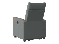 Poltrona| Poltrona Confortável | Poltrona reclinável elevatória elétrica tecido cinzento-escuro SHL555106 Cinza antracite