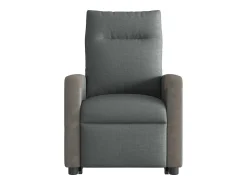 Poltrona| Poltrona Confortável | Poltrona reclinável elevatória elétrica tecido cinzento-escuro SHL555106 Cinza antracite
