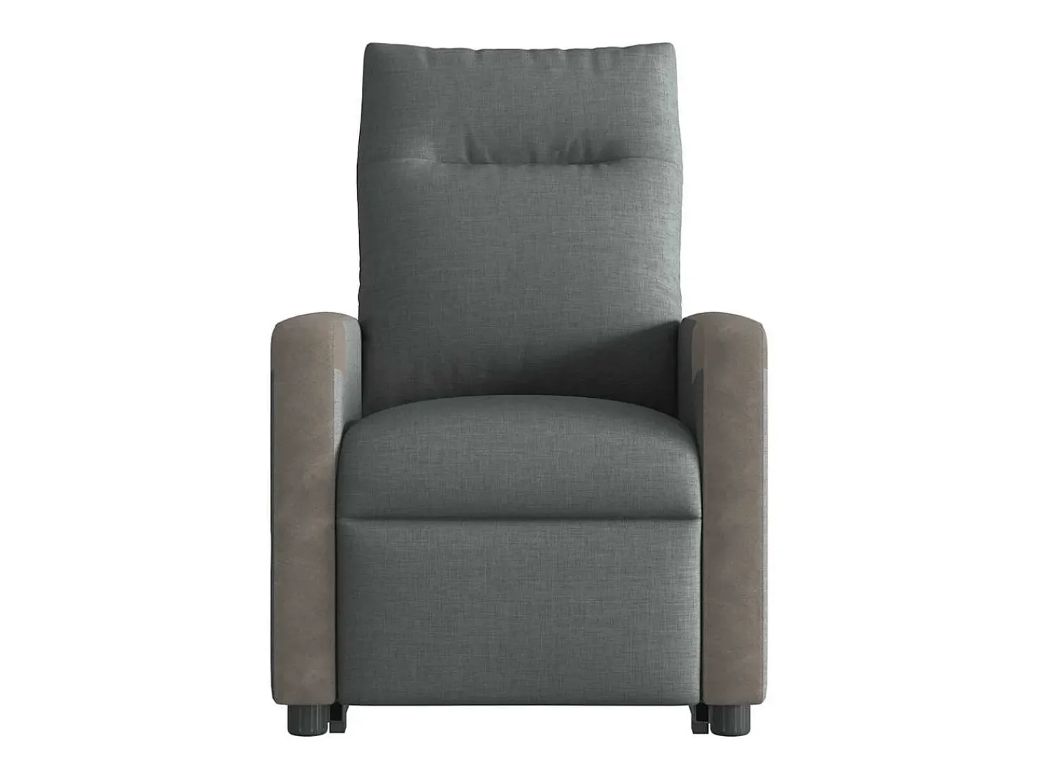 Poltrona| Poltrona Confortável | Poltrona reclinável elevatória elétrica tecido cinzento-escuro SHL555106 Cinza antracite