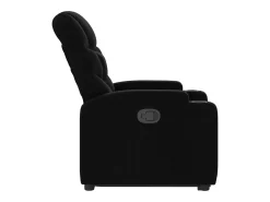 Hot Poltrona Confortável | Poltrona reclinável elevatória tecido SHL519956 Preto